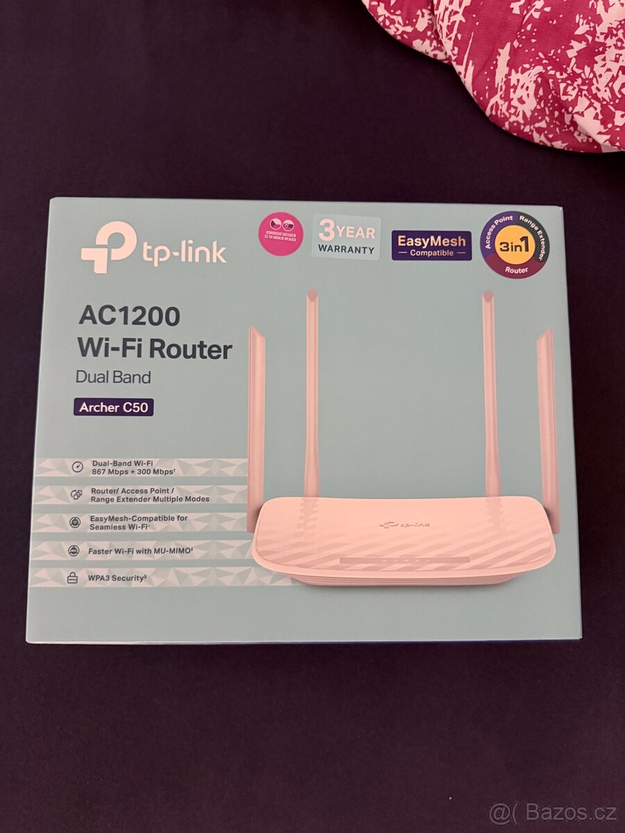 Nový Router Archer C50