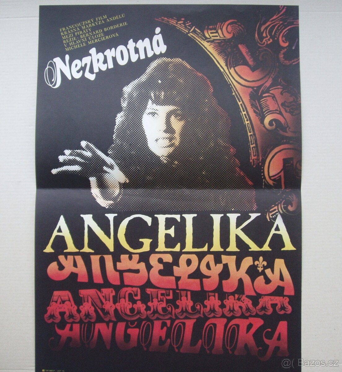 Filmové plakáty - Nezkrotná Angelika vel. A3