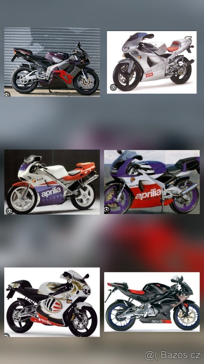 Aprilia rs 125, AF1