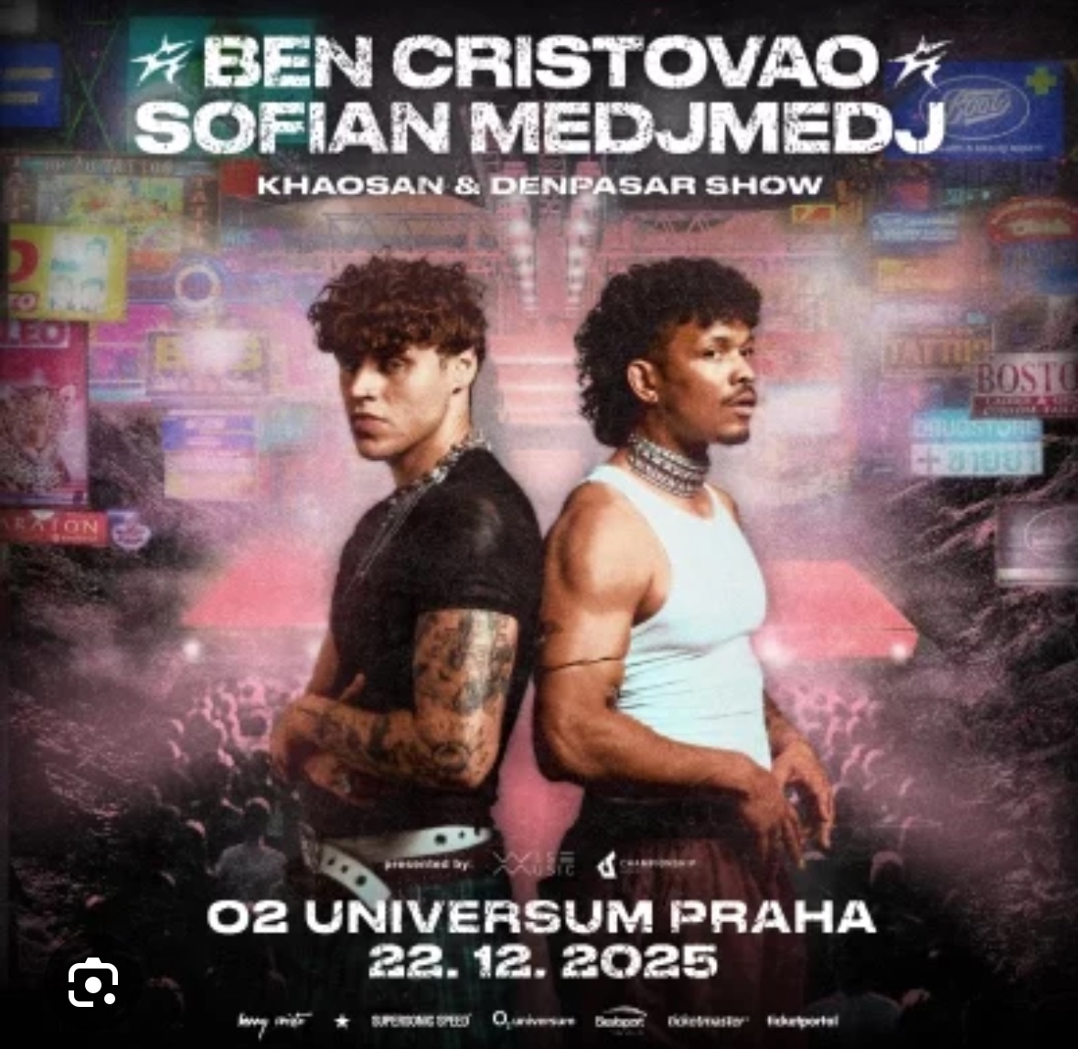 Sofian Medjmedj a Ben 22.12. O2 arena