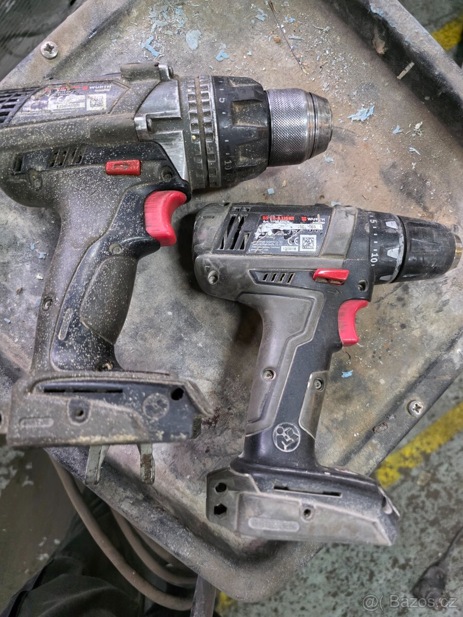 Wurth aku naradi 2x vrtacka Bs-18