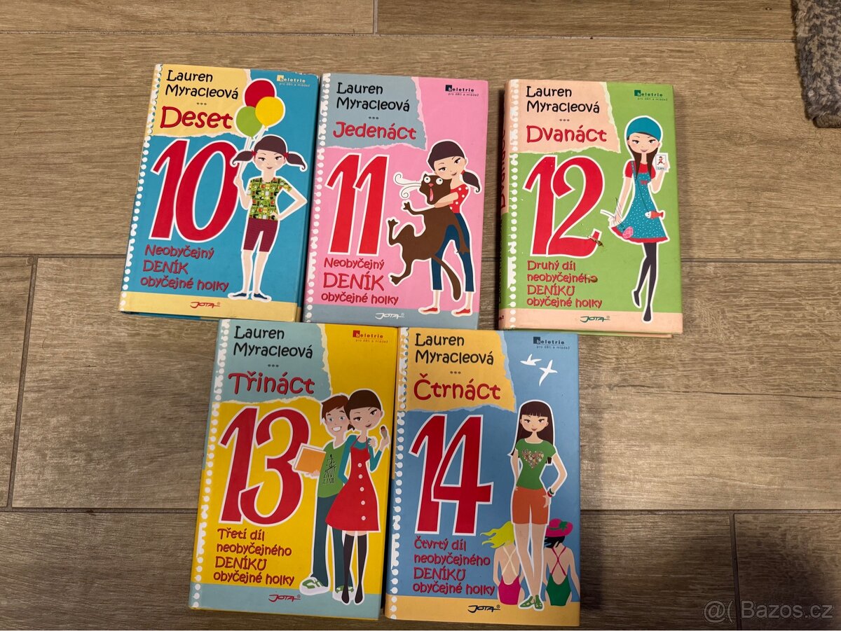 Dívčí knížky 10, 11, 12, 13, 14