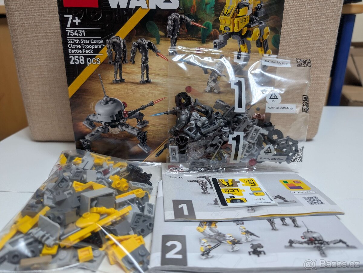 Lego Star Wars 75431 bez KLONU vše nové