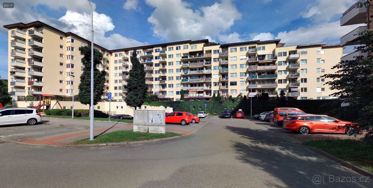 Kompletně zařízený byt 1+kk s terasou Brno Lesná Dusíkova