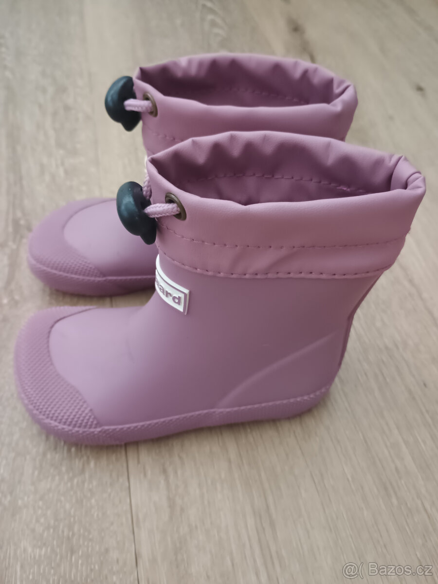 Barefoot dětské gumáky Bundgaard - růžové vel. 22