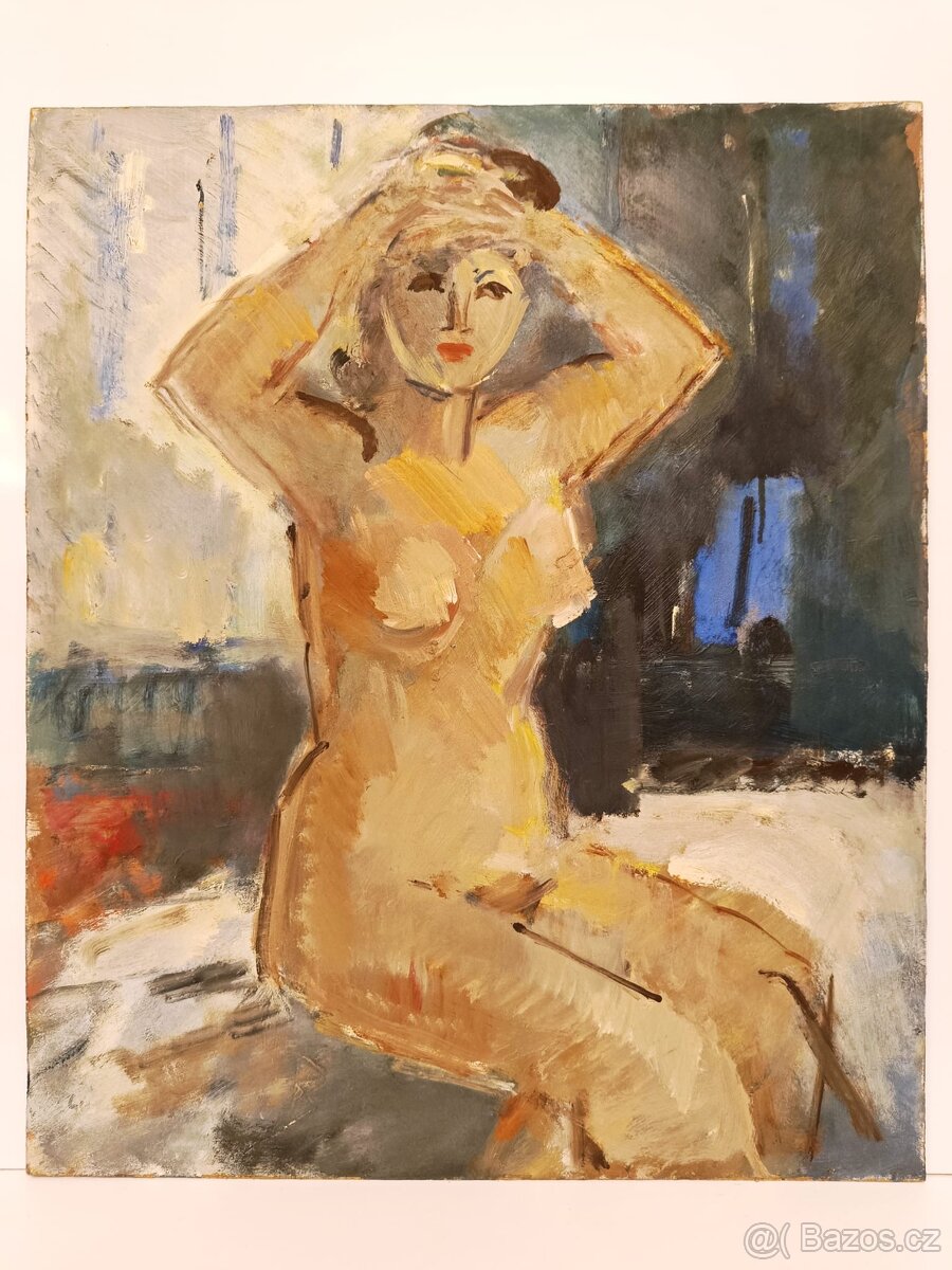 Obraz Jana Lieblová, Akt, olej 59x50