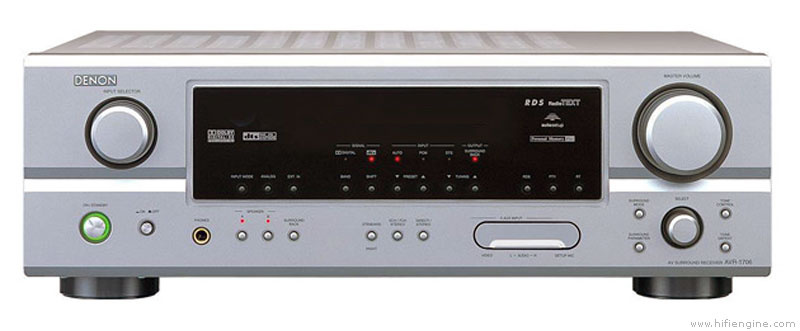 Denon AVR-1306 DTS 5.1 AV Reciever, DO, návod