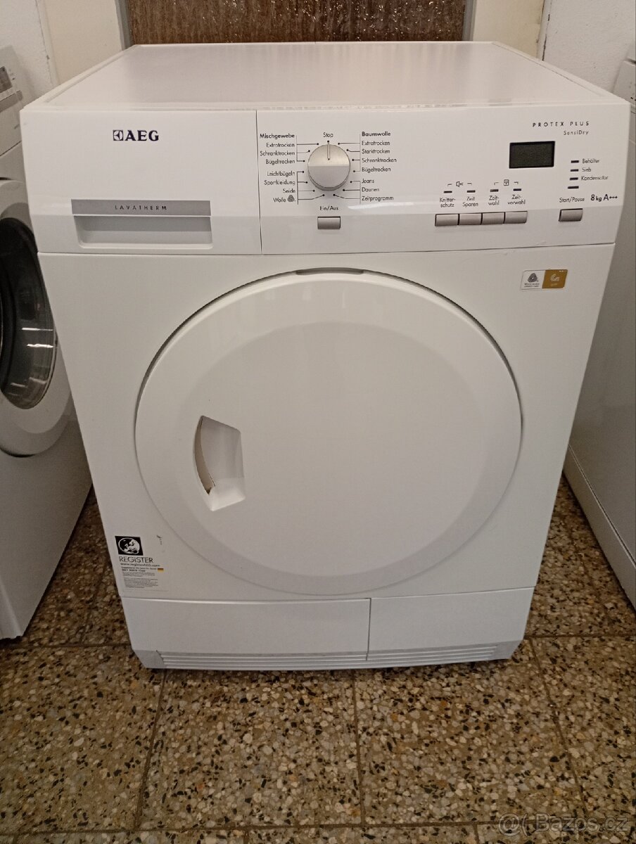 Sušička prádla s tepelným čerpadlem AEG (01)