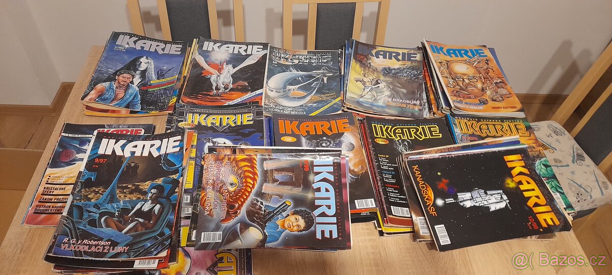 Časopisy IKARIE sbírka