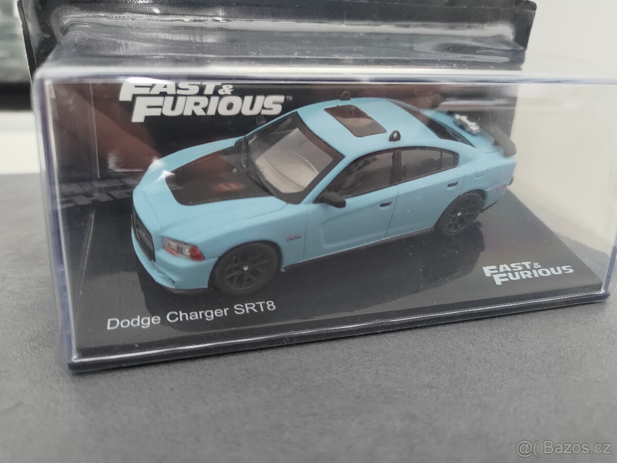 1:43 F&F Deagostini Dodge Charger SRT8 (2012) č.71 + časopis