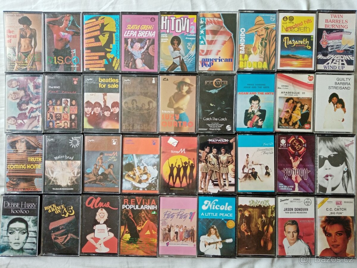 MC kazety licence od 49 Kč