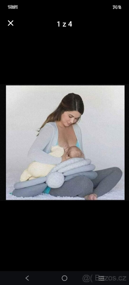 Polštář pro miminko na kojení