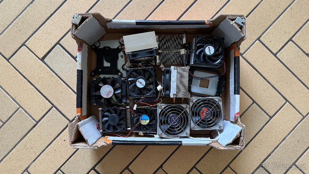 Staré CPU chladiče / Socket AMD 370, 462 / Intel 478, 775