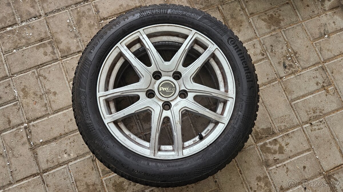 Zimní Sada Alu 5x110 195/55 R16 Continental