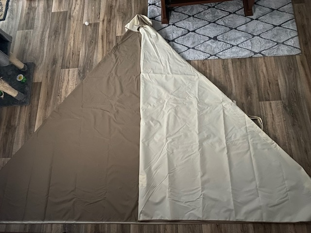 nový potah na slunečník 3 m - 3m