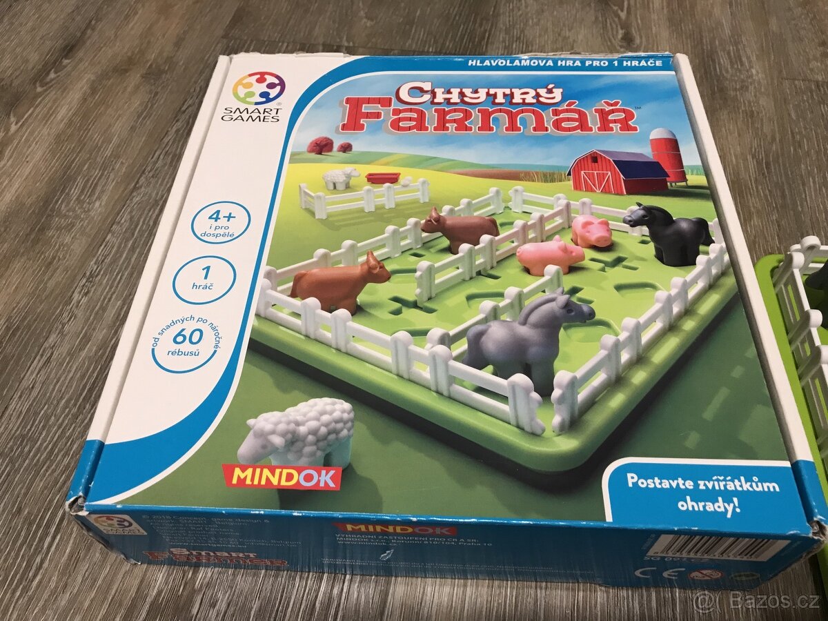 Dětská hra - chytrý farmář Mindot