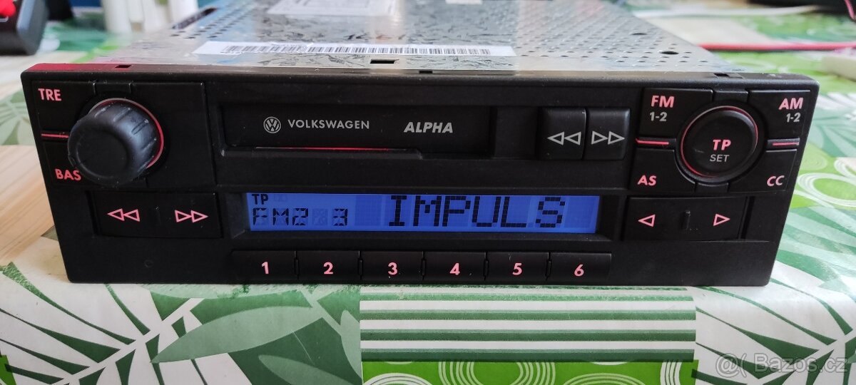 Originální autorádio VW Alpha 5