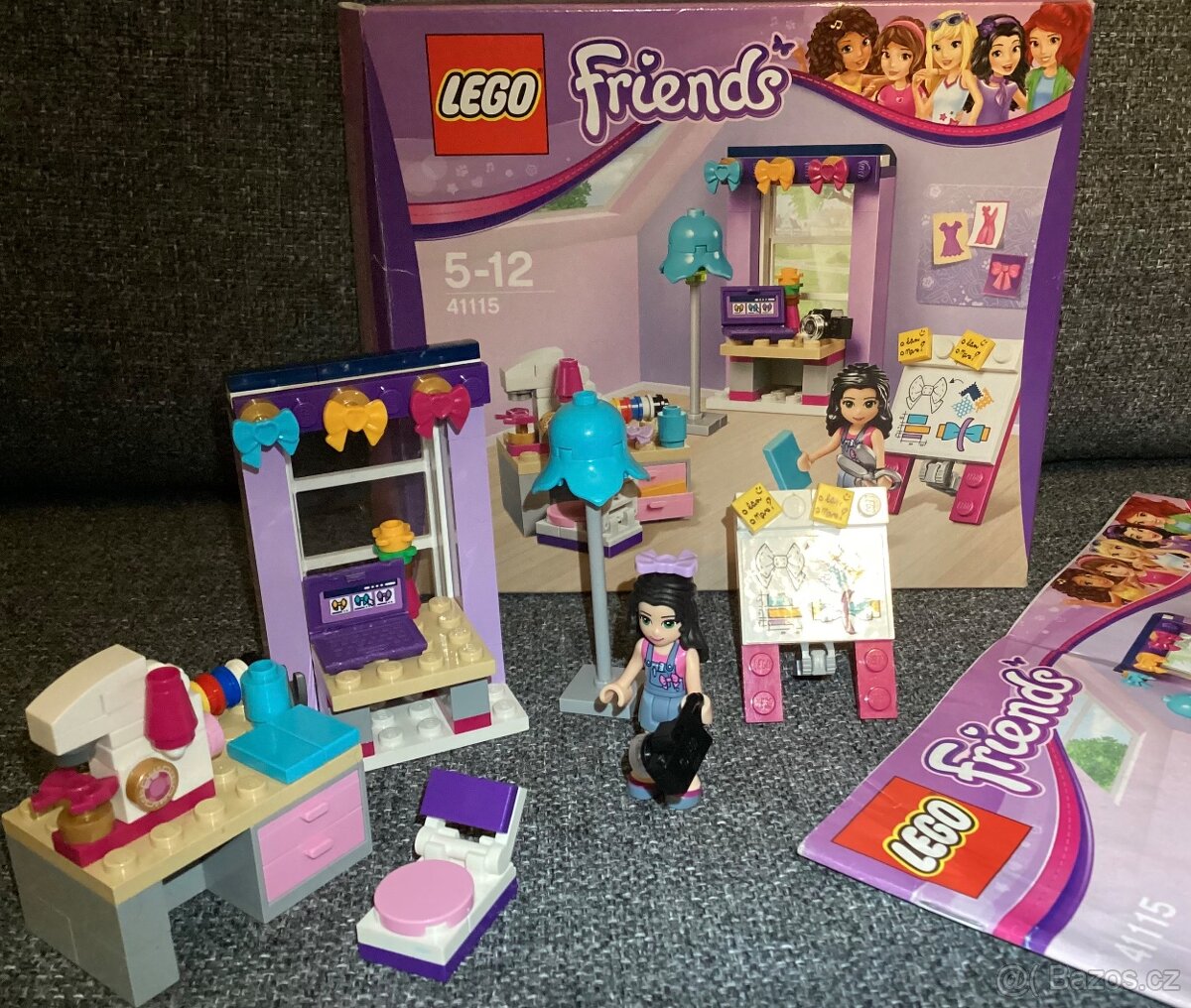 Lego Friends 41115 Emma a její tvůrčí dílna