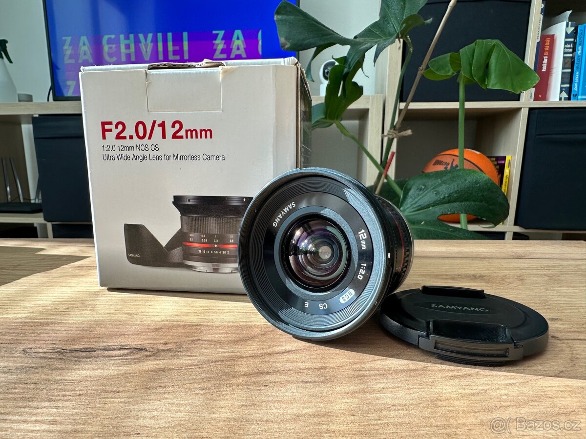 Samyang 12mm F2.0 NCS CS pro Sony E