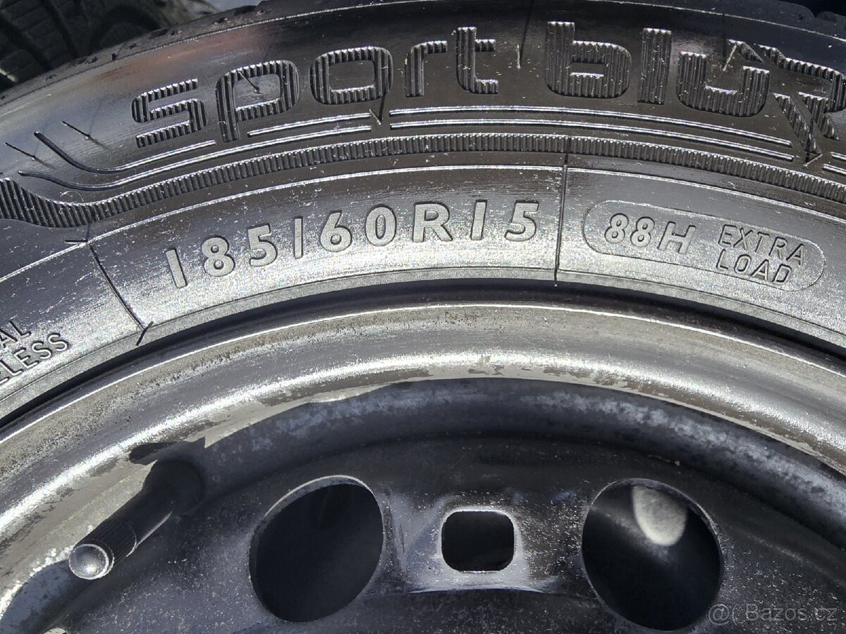 185/60r16 včetně disku Fabia, Škoda , VW