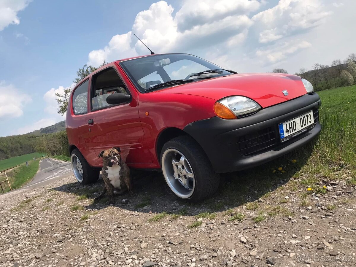 Alu Brock 4x98mm podložky Fiat Seicento