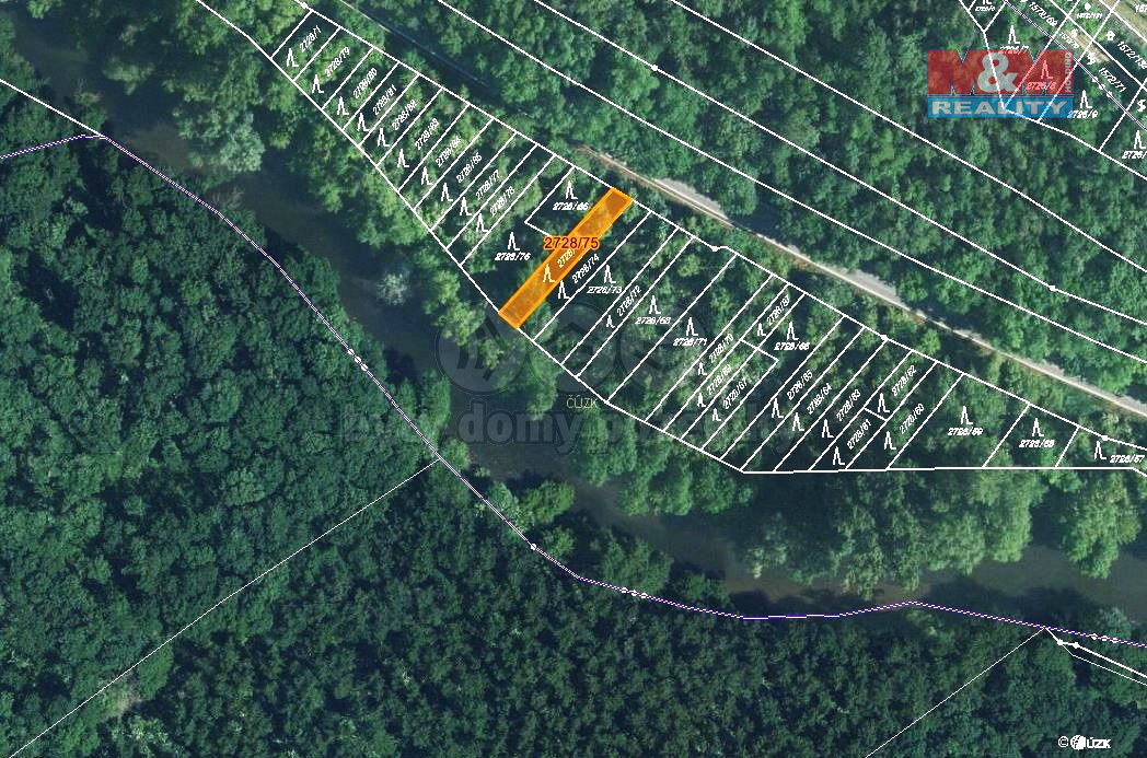Prodej lesa, 215 m², Židlochovice