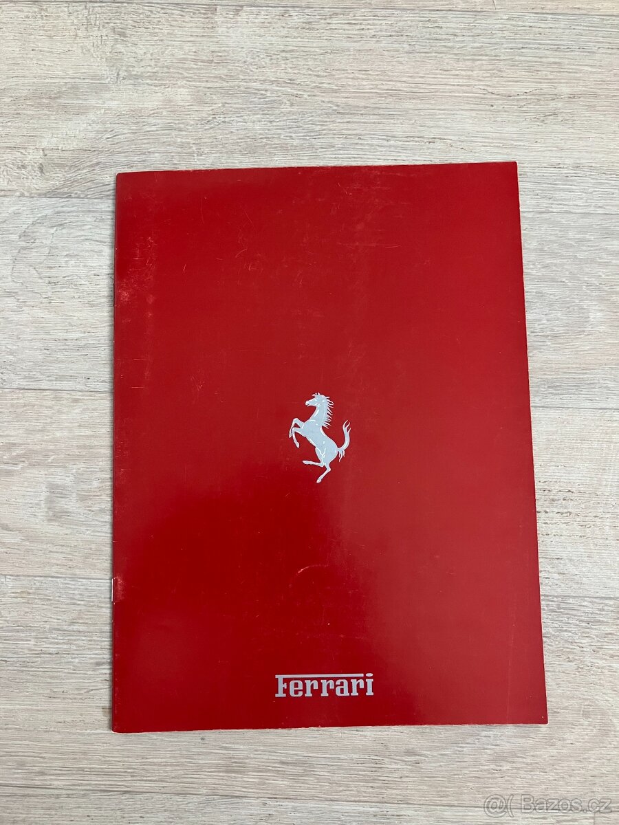 Ferrari prospekt 348, f40, testarossa a mondial