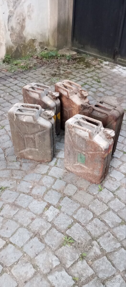Kanystry vojenské 20L