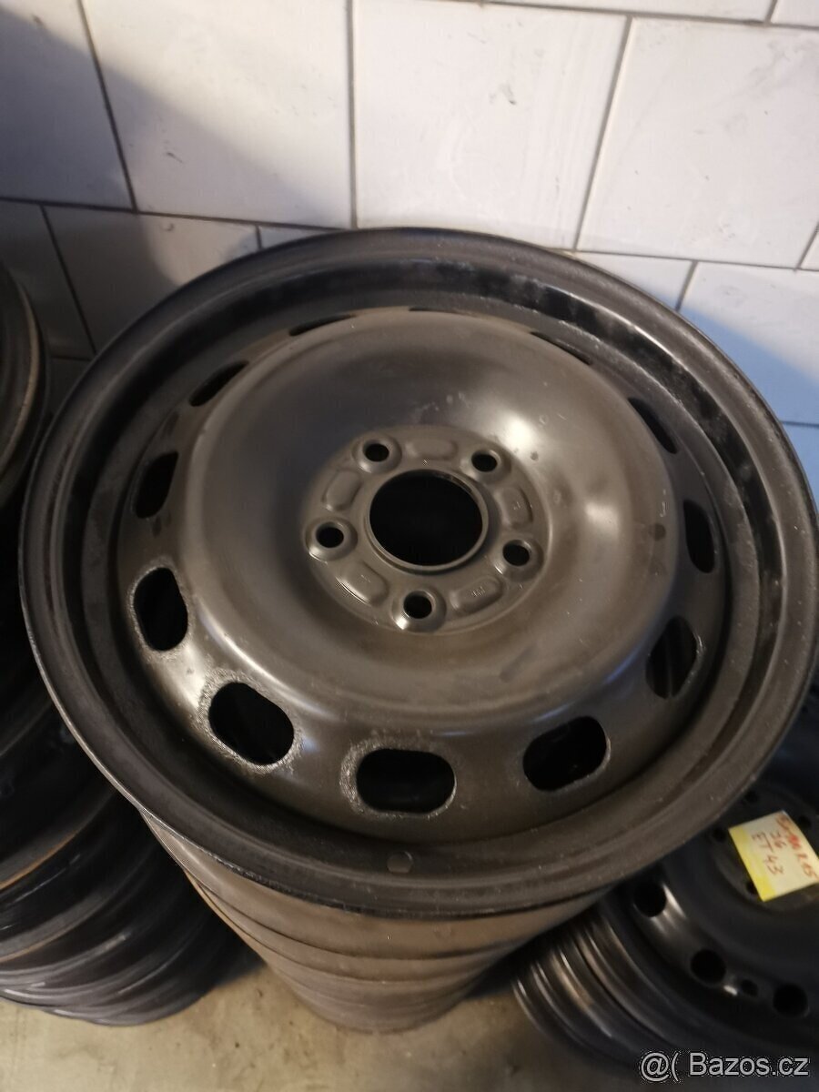 5x108 r15 plechové disky Ford