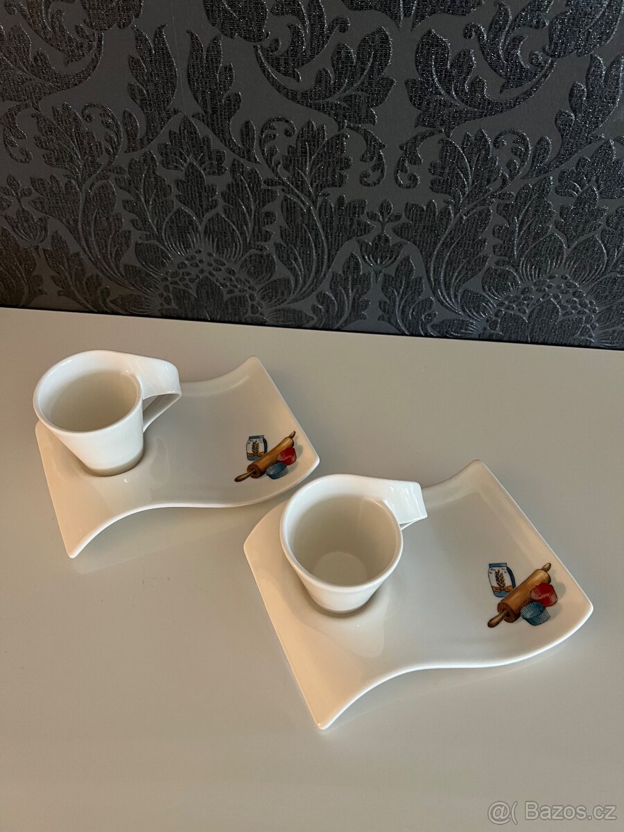 2x šálek s podšálkem Villeroy & Boch