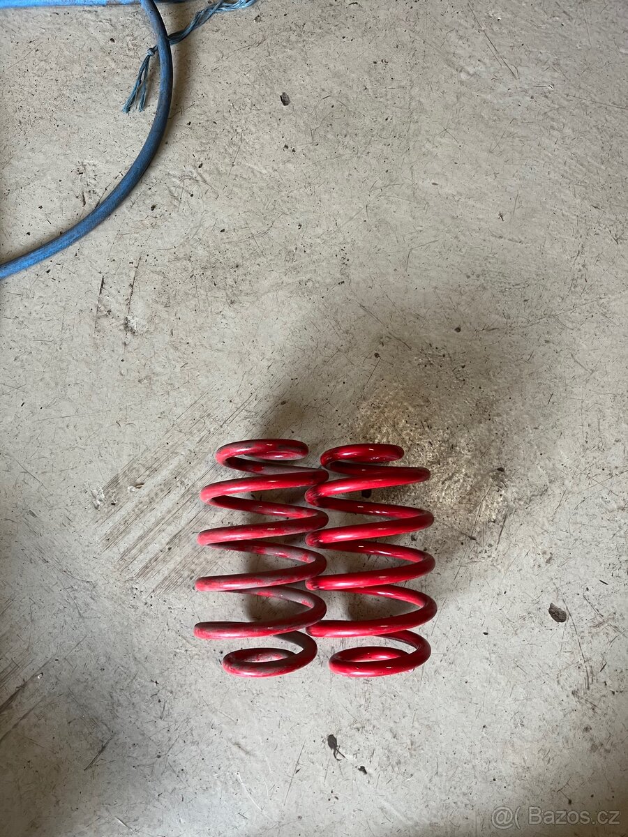 Snížené pružiny BMW e36