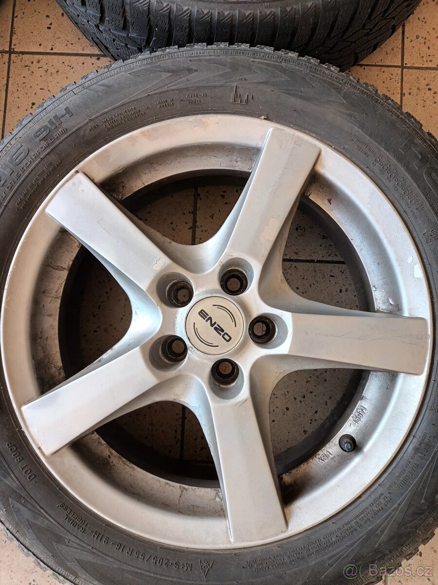 Alu kola enzo 5x100 r16