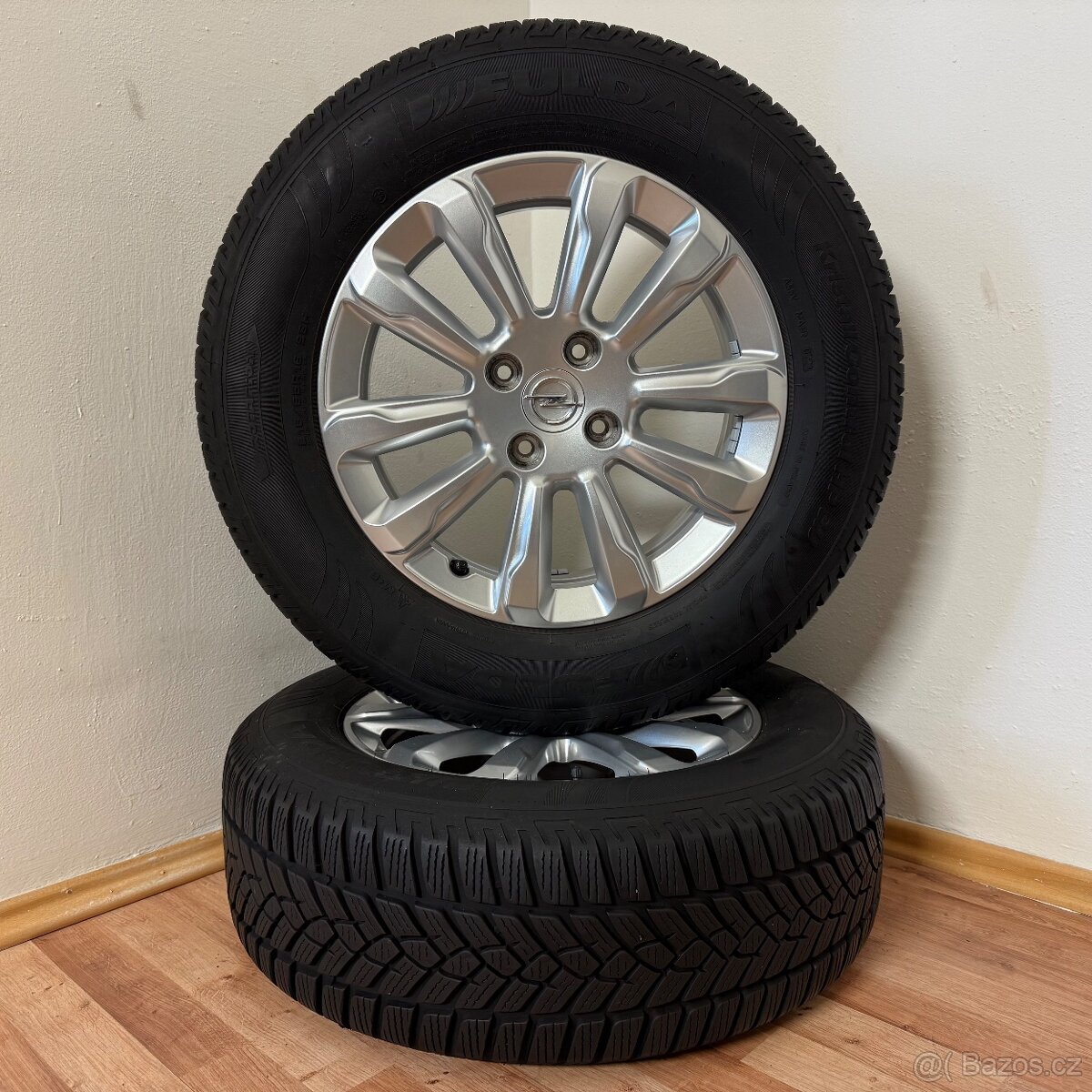 OPEL MOKKA II 4x108 R16 ET32+ZIMNÍ 215/65R16 7mm