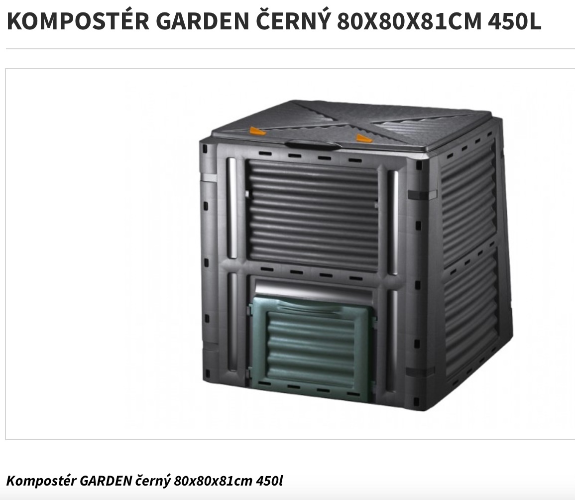 KOMPOSTÉRY 450 l - 2 ks