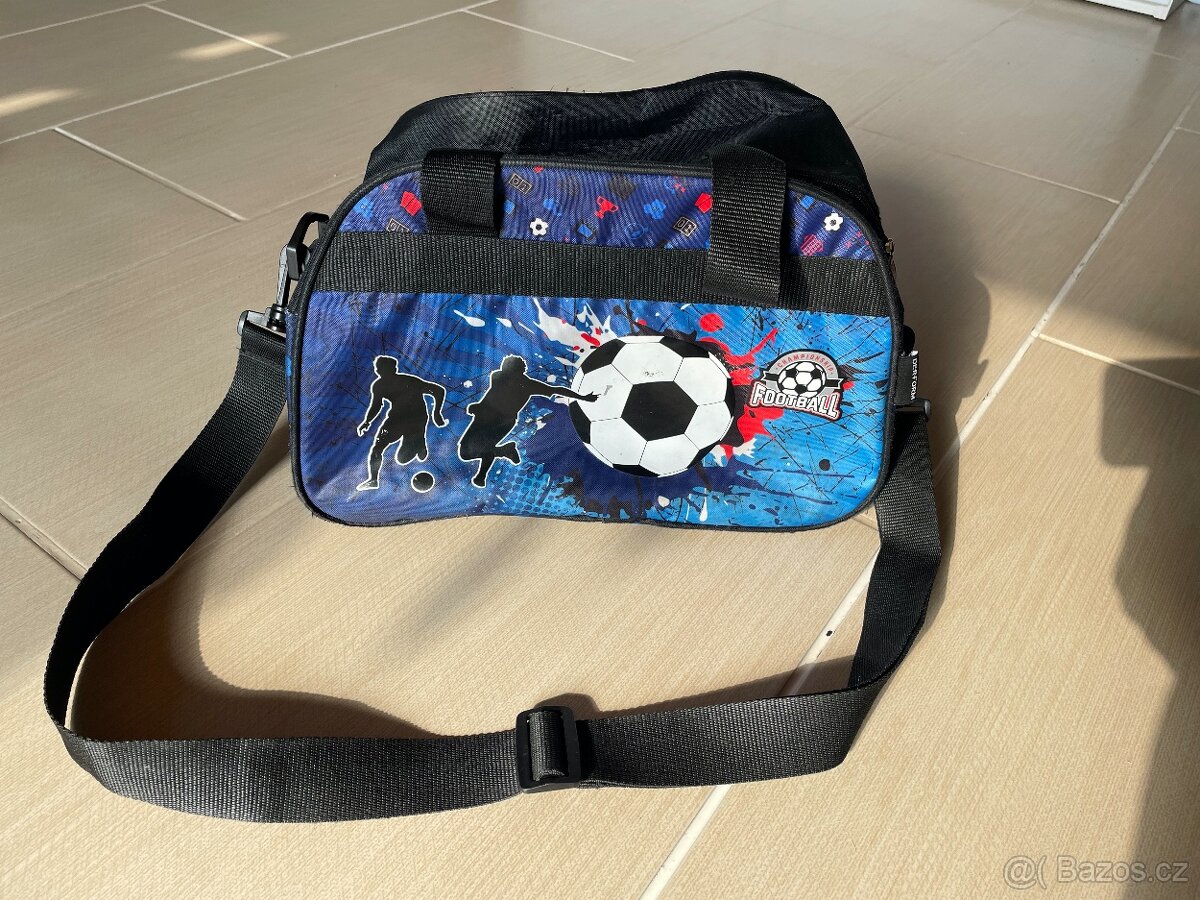 chlapecká fotbalová taška + crossbody