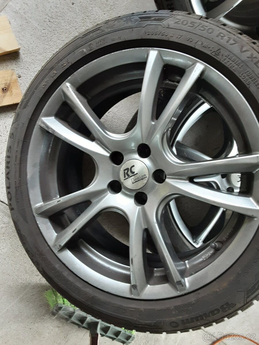 ALU KOLA 5x100 R17 ET35 bez pneu