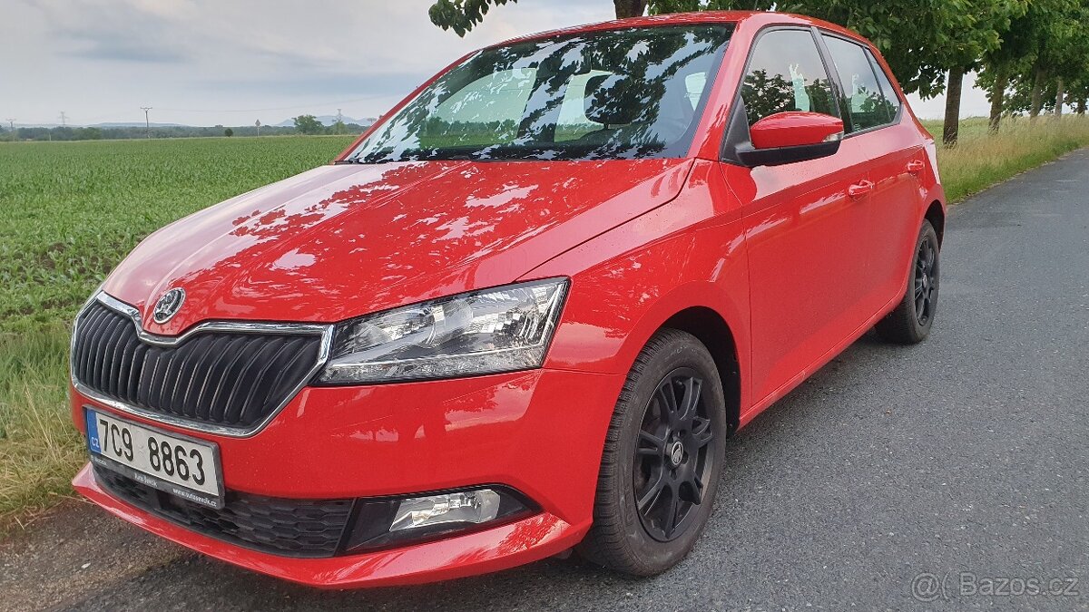 Fabia 3 1.0 MPI koupeno nové ČR 6/2020 Top stav