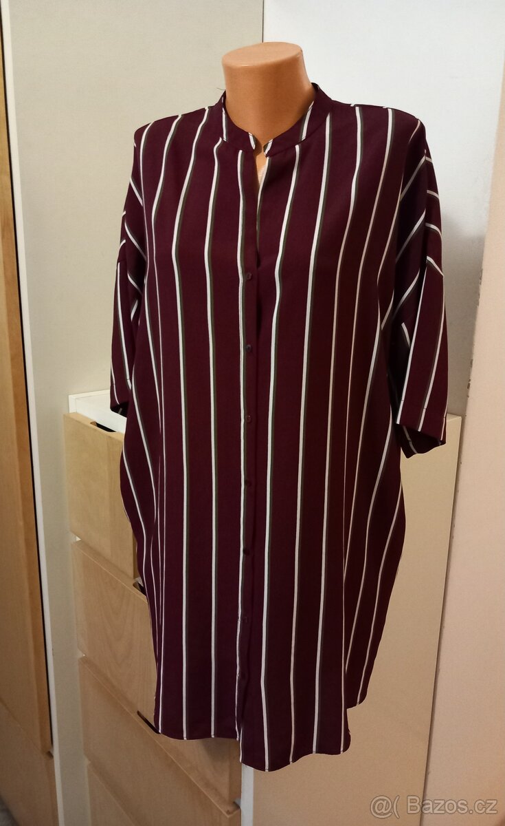 Dlouhá volná halenka Pull & Bear vel. univerzální