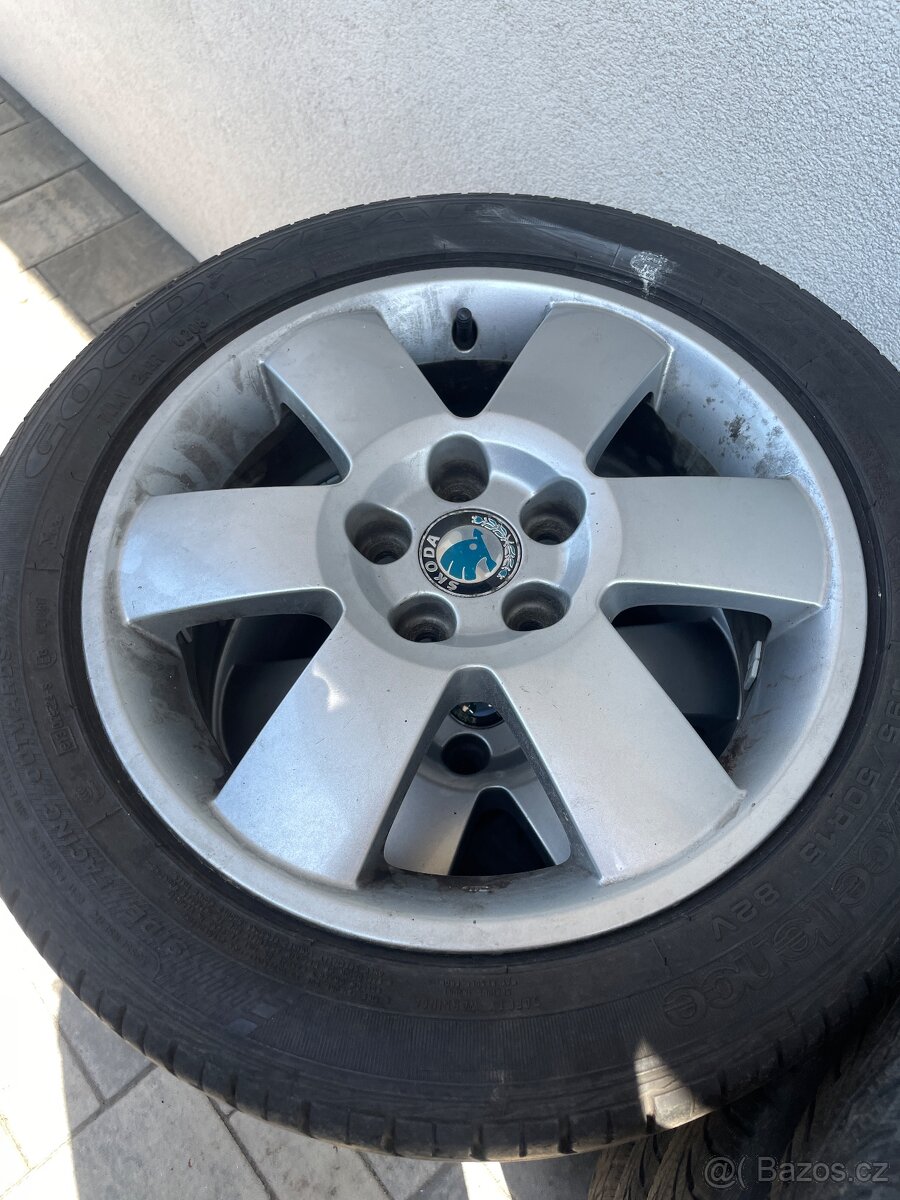 Orig.sada Alu kol Škoda Fabia