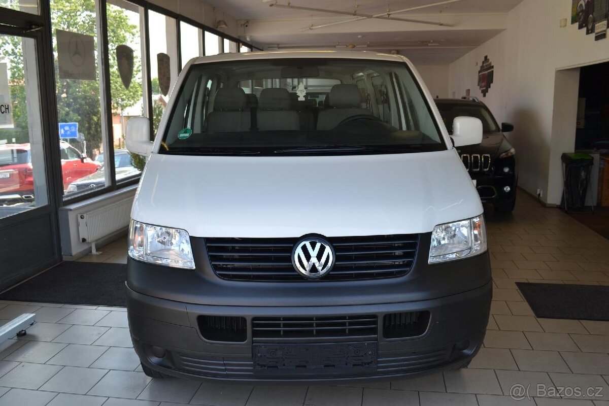 VW T5 Transportér 1.9 TDi 75kW/9míst/191000km/klima/tažné