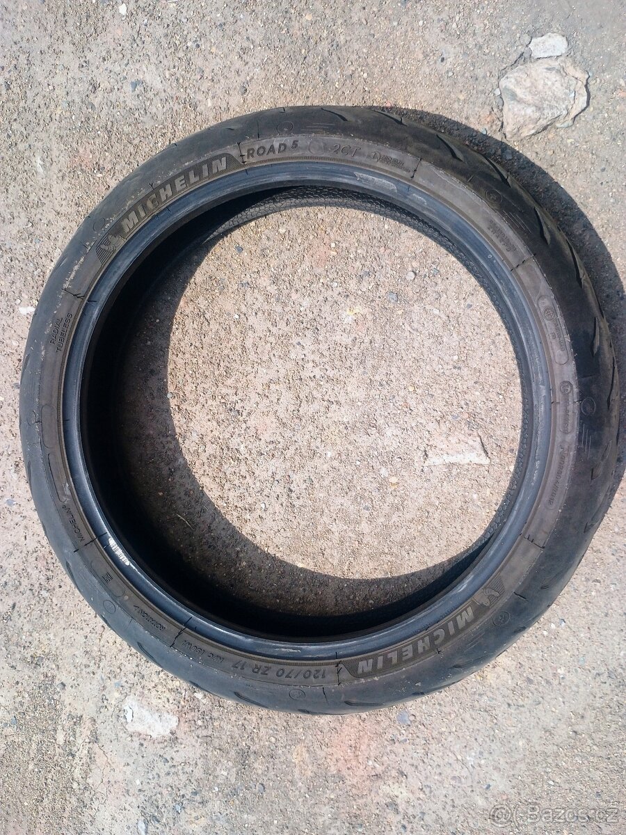 Motopneu Michelin Pilot Road 5 2CT 120/70-17