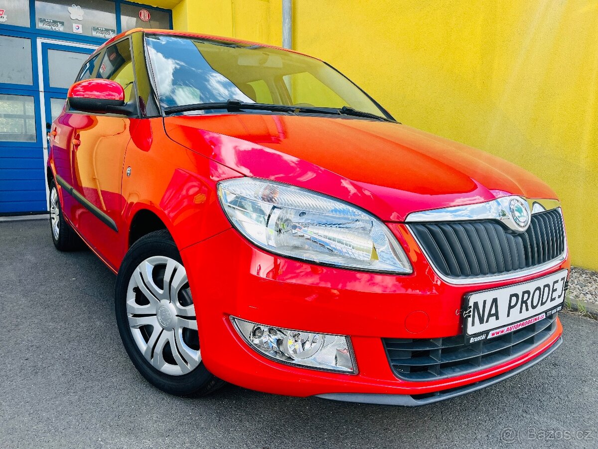 ŠKODA FABIA 1.2 i NAJETO JEN 37 TIS KM