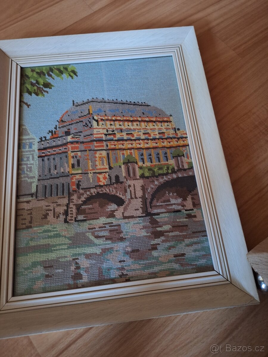 Ručně vyšívaný obraz