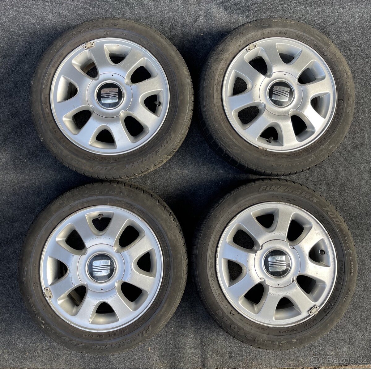 4x100 r14 originální letní sadu Seat Cordoba