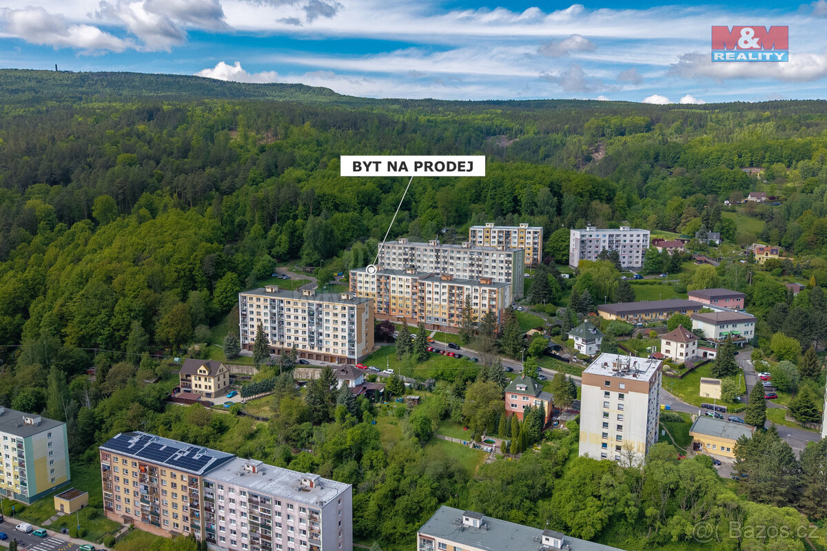 Prodej bytu 1+1, 33 m², Děčín, ul. Na Vyhlídce