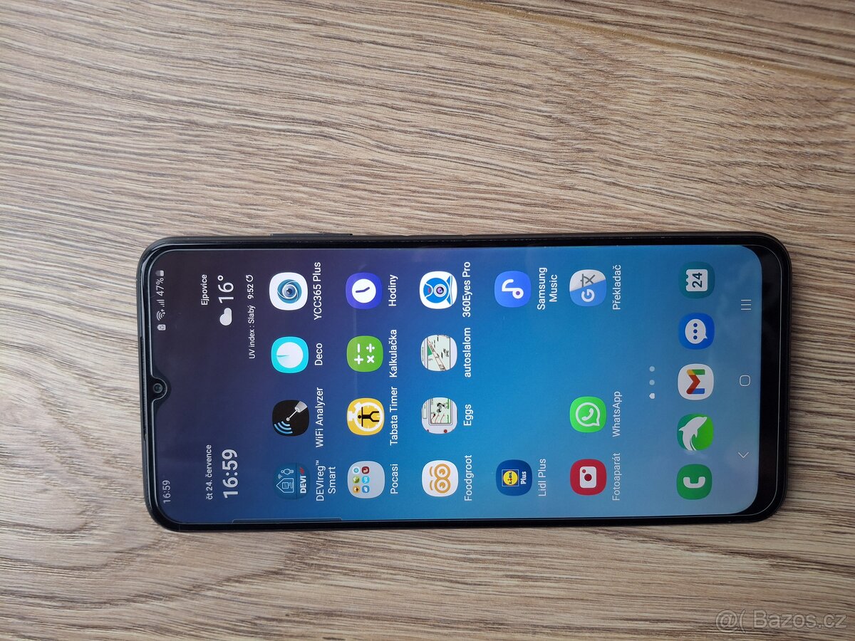 Samsung Galaxy A22 5G s novým ochranným sklem a 2x kryt