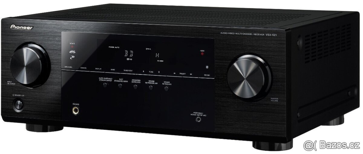 AV Recever Pioneer VSX-521-K,HDMI,3D,5 x 130 W