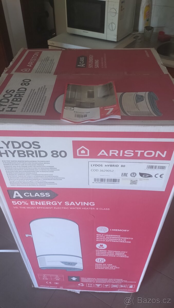 Ariston Lydos hybrid 80
