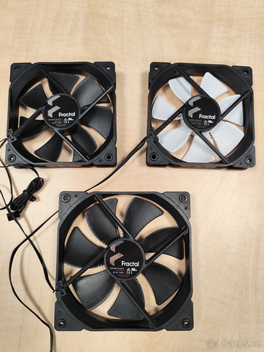 Kvalitní PC větráky FRACTAL