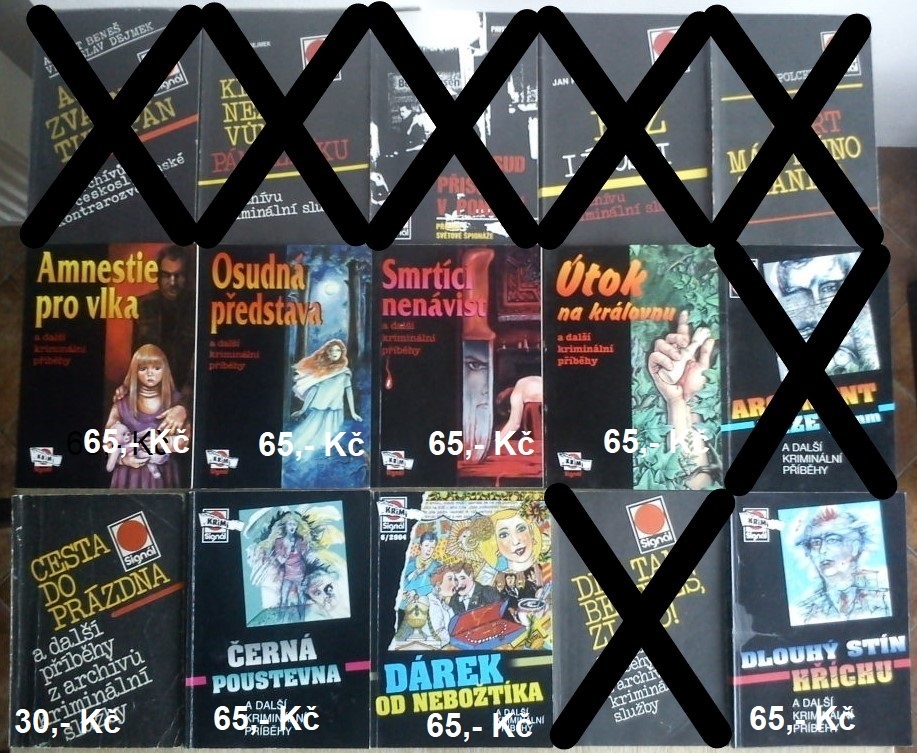 Sbírka knih z Signál 1980 – 2006